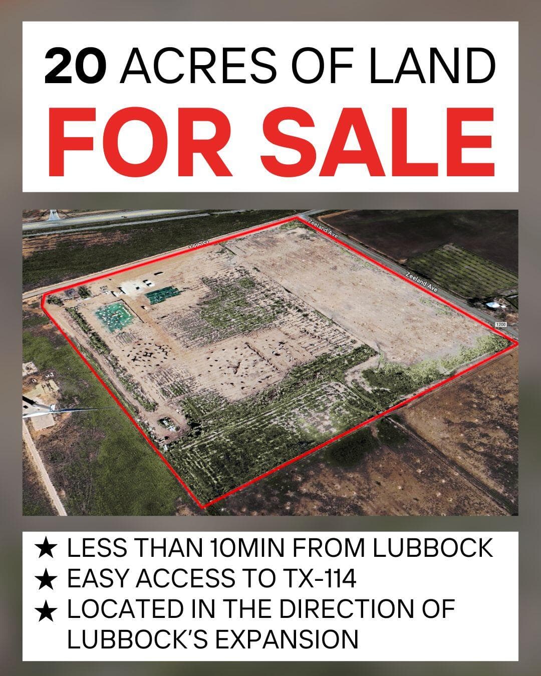 Unimproved Land at 10325 County Road 6700