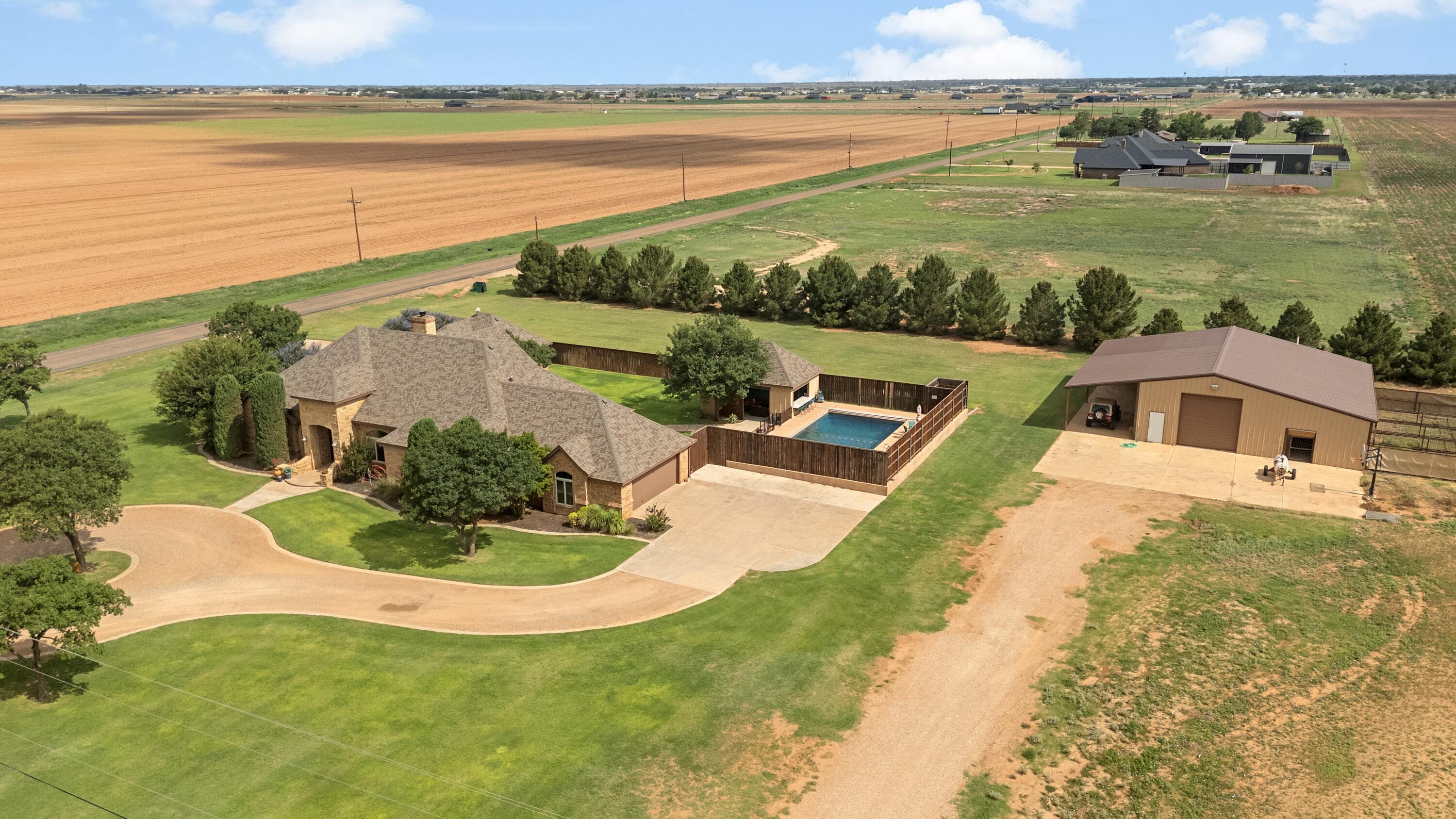 Single Family Residence at 7824 FM 2641